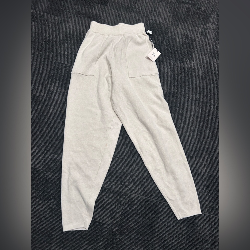 Sincerely Jules Cream Joggers